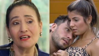 “Casalzinho insuportável”, dispara Sonia Abrão sobre Lucas e Hariany