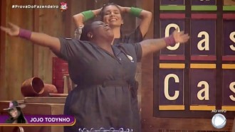 A Fazenda 12: Jojo Todynho é a nova fazendeira e pede: '2 packs de cerveja'