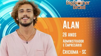 Conheça o novo participante do BBB19: Alan 