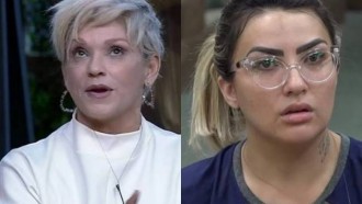 Andréa sobre comida de Thayse: “Uma gororoba do caramba, comida horrível”