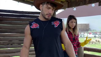 Após reconciliação, Lucas Viana e Hari Almeida limpam chiqueiro