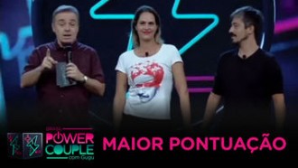 Aritana e Paulo alcançam maior pontuação da Prova dos Casais