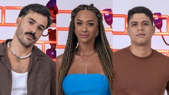 BBB 25: Mateus, Aline e Guilherme estão no quinto paredão
