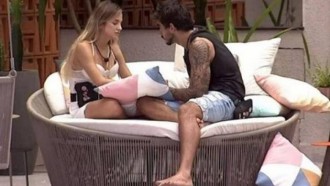 BBB20 - Gabi e Guilherme conversam e ele diz: “Quero tentar fazer você ser feliz”