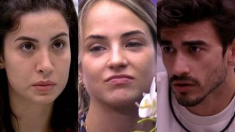 BBB20 - Gabi questiona Guilherme e Bianca após festa