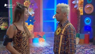 Bifão desabafa com Viny durante festa: ‘Ontem eu tava desesperada’