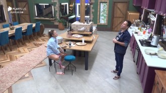 Bifão e Viny Vieira criticam Gui, mas peão chega de surpresa