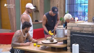 'Chef' Guilherme Leão ensina truques de cozinha para os peões