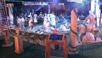 Começa a festa Deuses Gregos no BBB18