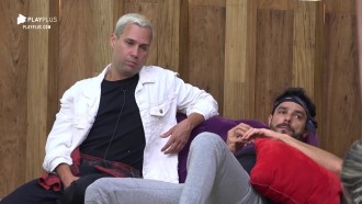 Diego e Thayse trocam farpas, e peão dispara: ‘A santa do programa’