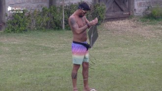 Diego Grossi solta pipa para passar o tempo no confinamento