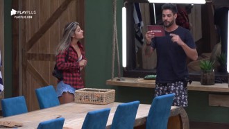 Diego, Hari e Lucas celebram aviso sobre a última festa da temporada