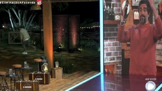 Eliminado, Lucas volta pra sede e Mion se desespera 'O que eu faço?'