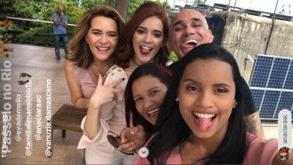 Em dia de turista no Rio, Gleici conhece Pão de Açúcar com a família Lima