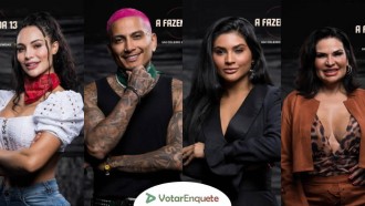 Enquete 12ª Roça A Fazenda 13: Aline x Dinho x Mileide x Solange, Quem Se Salva?