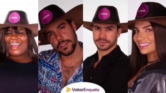 Enquete A Fazenda 12: Mariano, Jojo, Lipe ou Stéfani, quem deve sair?