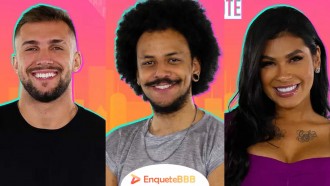 Enquete BBB 2021: Quem vai ser eliminado, Arthur, João ou Pocah? Veja a parcial