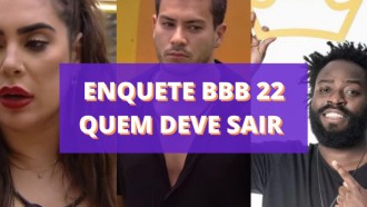 Enquete BBB 22: Naiara, Douglas ou Arthur, quem deve sair?