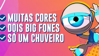 Casa do BBB22 terá dois Big Fones e apenas um banheiro com chuveiro