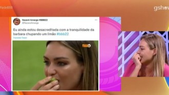 Bárbara comenta semelhança com Leonardo DiCaprio