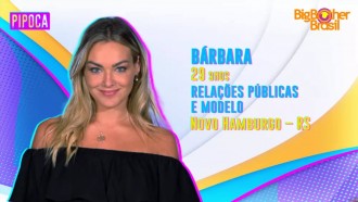 Bárbara é participante do BBB22; conheça