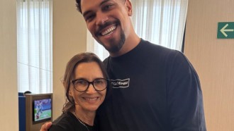 BBB 25: Vinícius mostra encontro com mãe de Renata