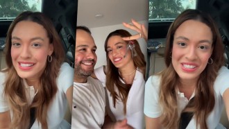 Beatriz Reis presenteia o irmão com apartamento