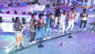 Brothers fazem coreografia de hit de Ludmilla na Festa C&A do BBB 22