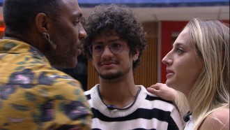Bruna Griphao e Gabriel Santana combinam pegadinha no BBB 23