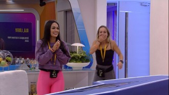 Bruna Griphao e Larissa inauguram o Quarto do Líder do BBB 23