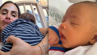 Carol Peixinho celebra 2 meses de Bento, filho com Thiaguinho: 'Maior amor da minha vida'
