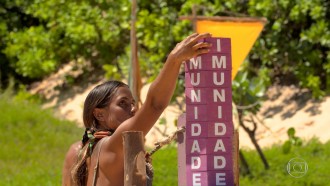 Carol Peixinho garante imunidade ao lado de Zulu e Viegas