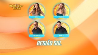 Casa de Vidro Região Sul: conheça os candidatos ao BBB 26