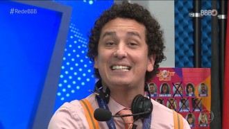CAT BBB: Rafael Portugal brinca com vozes do BBB21