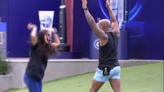 Cezar e Larissa vencem a Prova do Anjo Oral-B, do BBB 23