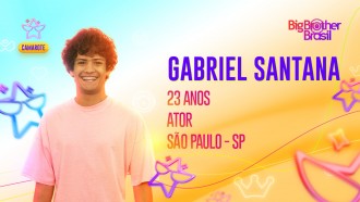 Conheça Gabriel Santana do BBB 23