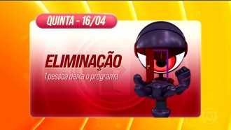 Dinâmica da semana tem Contragolpe e Eliminação na quinta (16)
