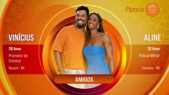 Dupla Aline e Vinícius, do BBB 25: conheça!