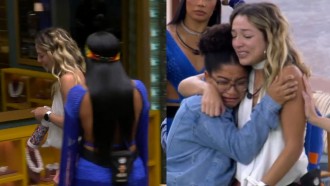 Eliminada do BBB 26, Samira não se despede de rivais, e Milena chora: 'Por que você tem que ir?'