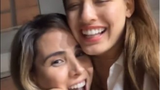 Encontro de ex-BBBs: Beatriz Reis visita casa de Wanessa Camargo