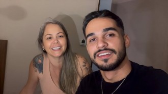 João Gabriel reencontra a mãe após Eliminação no BBB 25