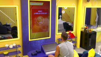 Jonas Sulzbach recebe resultado da Enquete do Líder no BBB 26