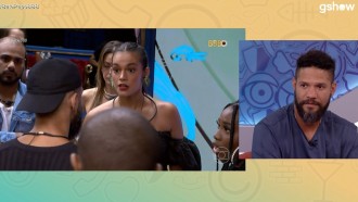 No Bate-Papo BBB, Juninho assiste a briga com Alane e afirma: 'Me senti atacado'