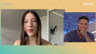 Juninho chora ao rever a filha e receber recado; veja