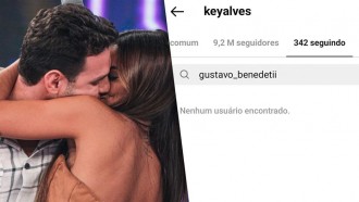 Key Alves deixa de seguir Gustavo nas redes sociais