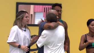 Líder da semana, Cezar reage ao ganhar o Monstro