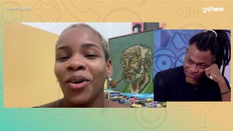 Luigi chora ao rever a esposa: 'Estou com muita saudade'