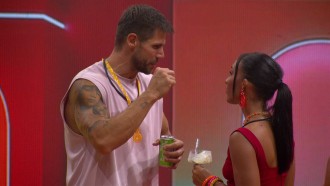 Maxiane revela para Jonas Sulzbach: 'Não consigo te ler'