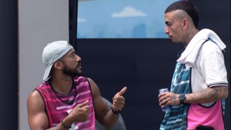 MC Guimê conversa com Ricardo sobre jogo no BBB 23