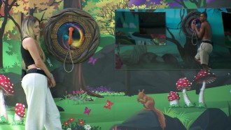 No BBB 24, Davi e Yasmin fazem 'plantão' no Big Fone